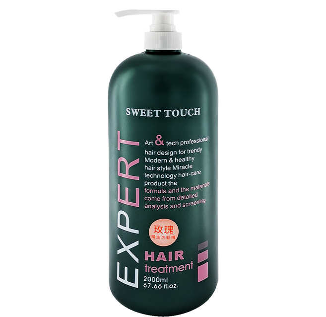 SWEET TOUCH 直覺 職業洗髮精 SPA植物精油 不含矽靈, 2L, 1件