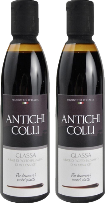 ANTICHI COLLI 安地其 義大利巴薩米克酒醋淋醬 原味, 250ml, 2瓶