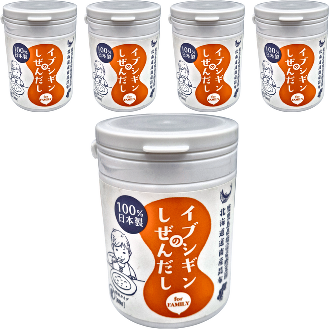 日本 ORIDGE 不加食鹽昆布柴魚粉, 80g, 5瓶