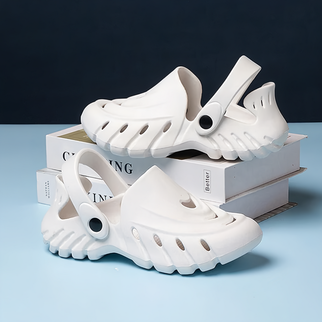 bebehome 鏤空透氣包頭兩用洞洞花園鞋