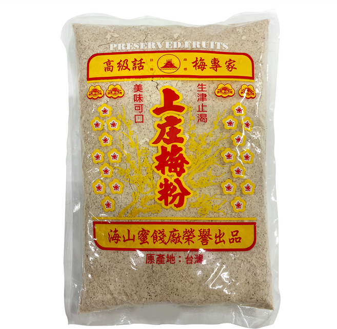 海山 上庄梅粉, 600g, 1包