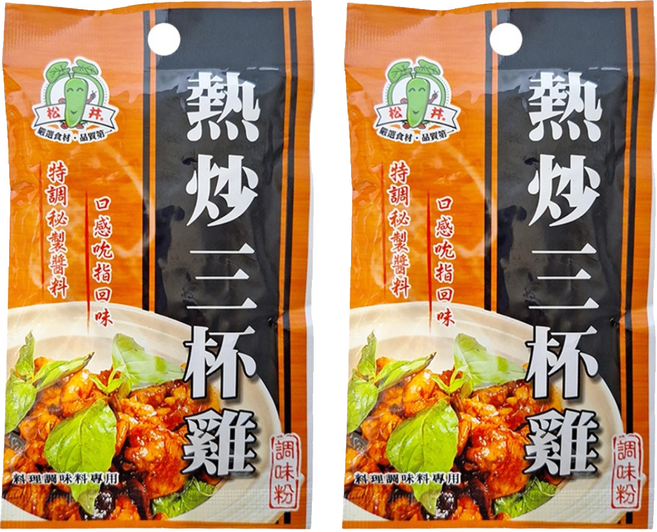 松井 熱炒三杯雞調味粉 特調秘製醬料
