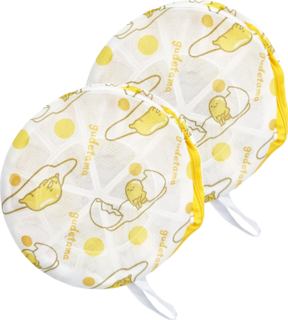 gudetama 蛋黃哥 立體洗衣網, 2個