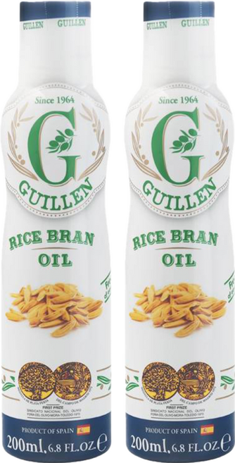 GUILLEN 玄米油 噴霧式 200ml 6.8 fl oz, 2瓶