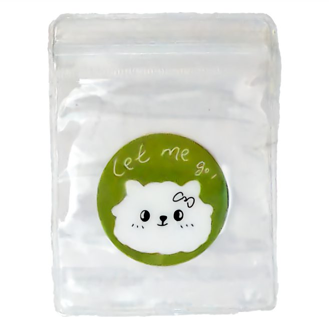 韓系透明飾品袋 款式隨機 100g 333ml 10個, 1組