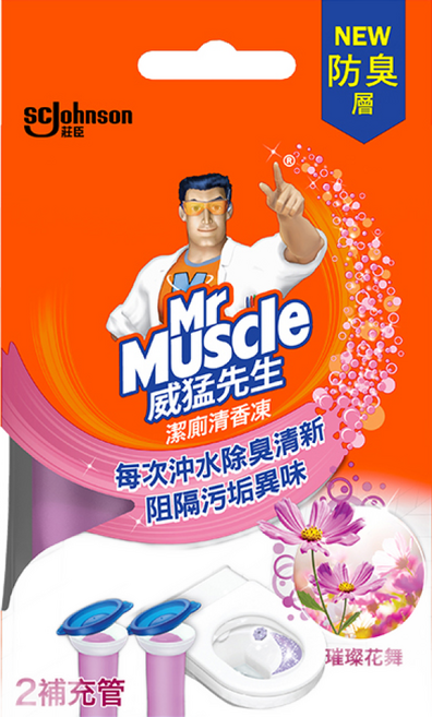 Mr Muscle 威猛先生 潔廁清香凍, 76g, 1盒