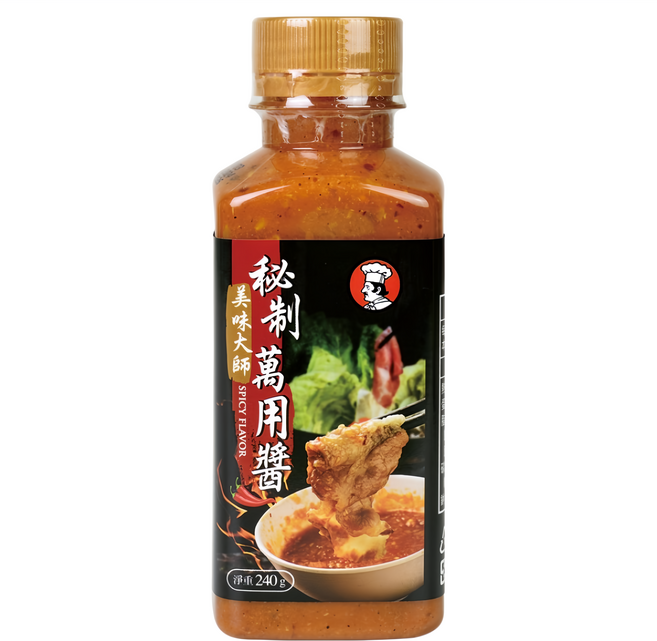 CHEF'S CHOICE 美味大師 秘制萬用醬, 240g, 1瓶