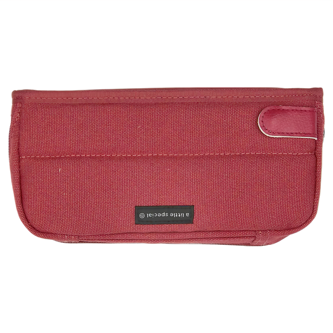 KOKUYO 國譽 a little special HACOHACO筆袋 WSG-PCS133 215 x 45 x 100mm, 紅色, 1個