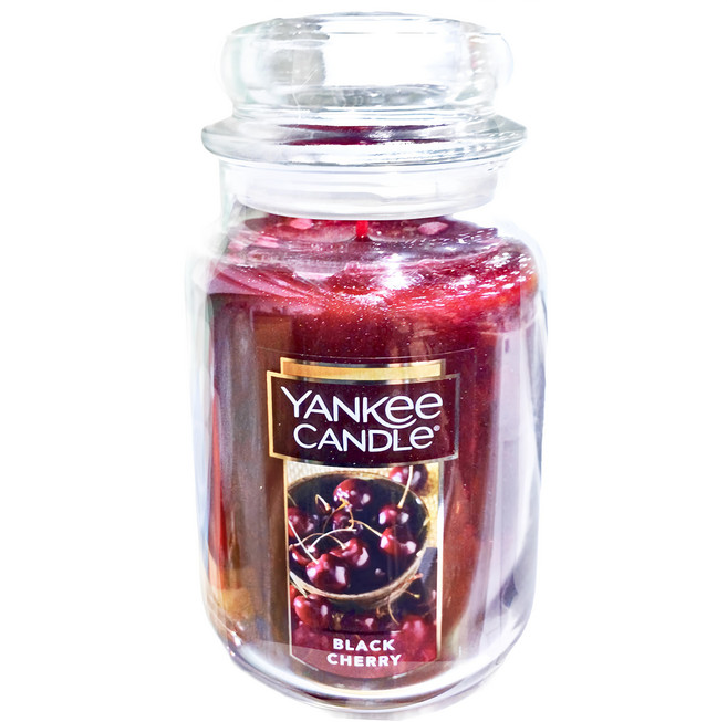 YANKee CANDLe 香氛蠟燭, 黑櫻桃, 623g, 1件
