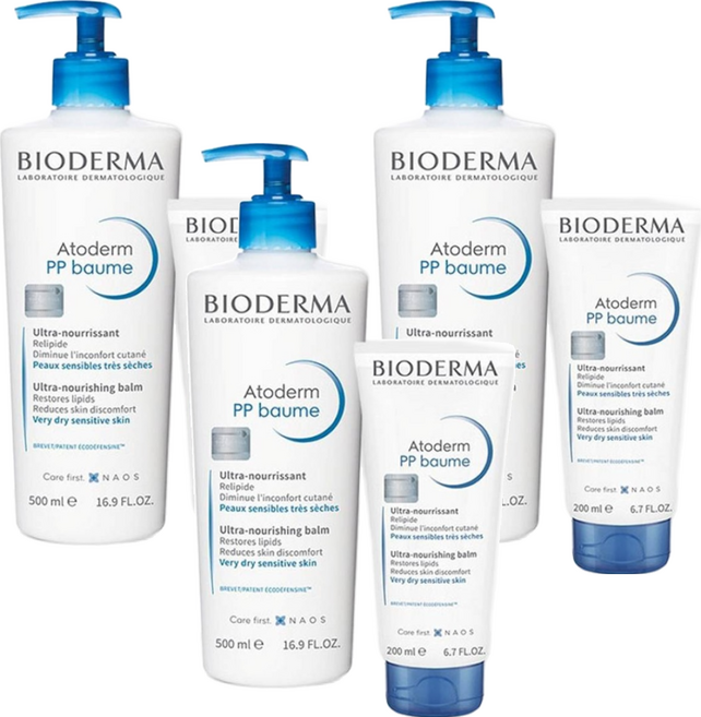 BIODERMA 舒益PP修護滋養乳 500ml + 200ml, 700ml, 3組