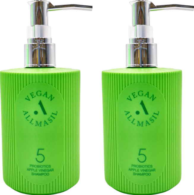 MASIL 洗髮精 蘋果款, 300ml, 2瓶