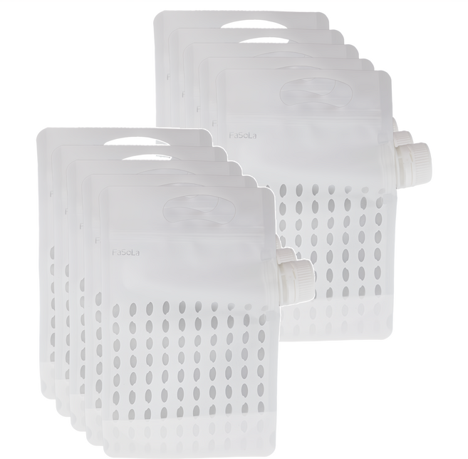 FaSoLa 雜糧密封收納保鮮袋帶鎖蓋 FA-PS-477, 25 x 16cm, 5個, 2組