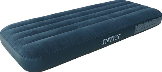 INTEX Durabeam Fiber-tech 絨毛充氣床墊, 顏色隨機