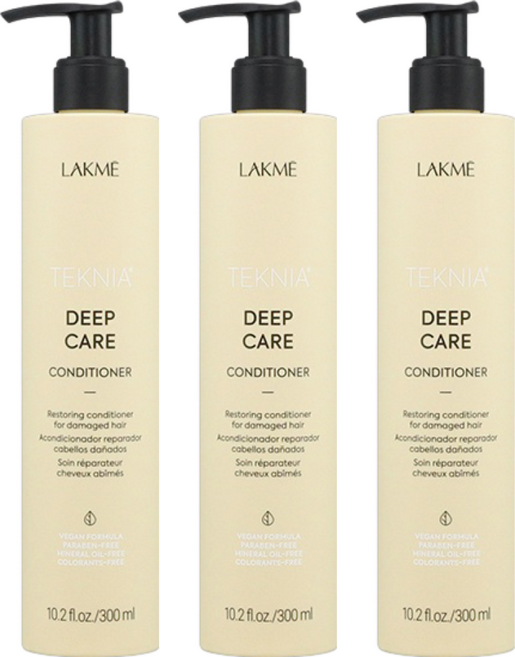 LAKME TEKNIA 重建 護 原蛻變 潤髮乳, 300ml, 3瓶