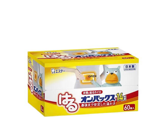 ST 雞仔牌 暖暖包 貼式 60包, 1組
