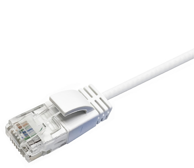 POLYWELL 寶利威爾 CAT6 高速網路線 RJ45 福祿克認證 PW15-W58-B400, 白色, 1條, 40m