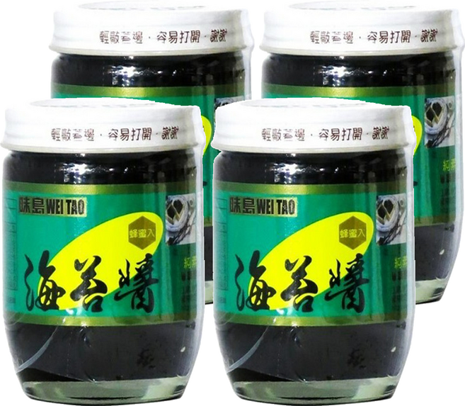 味島 海苔醬, 190g, 4罐