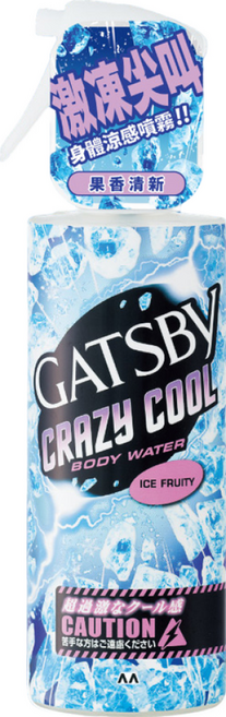 GATSBy 魔法激凍體用噴霧 果香, 170ml, 6件