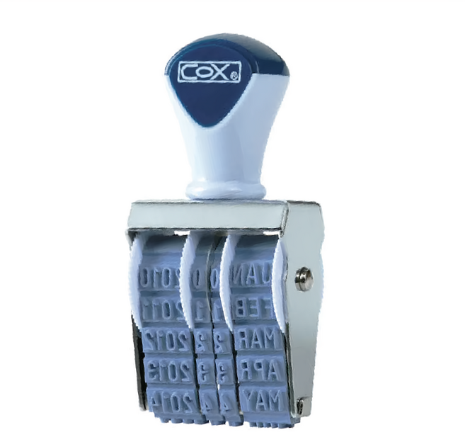 cox 英文3號日付印, 英文3號, 1入