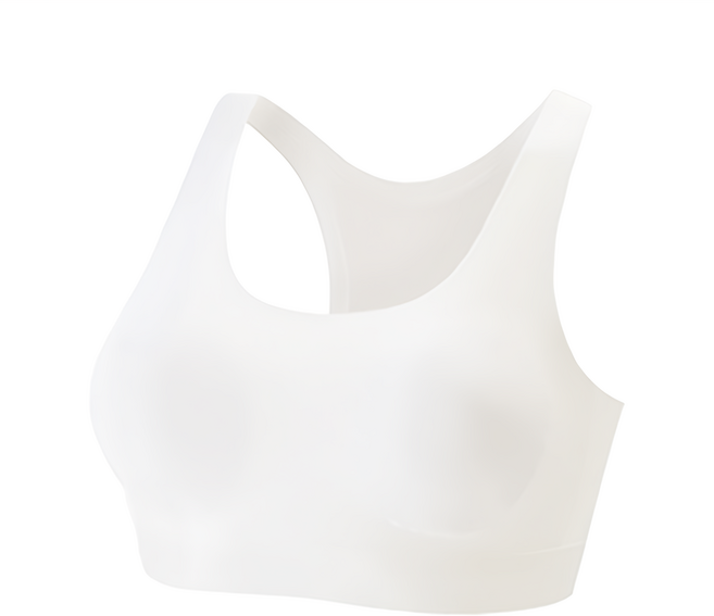 冰絲超薄透氣 加長版包覆運動型保護內衣 088 第二階段無鋼圈款運動少女風背心款