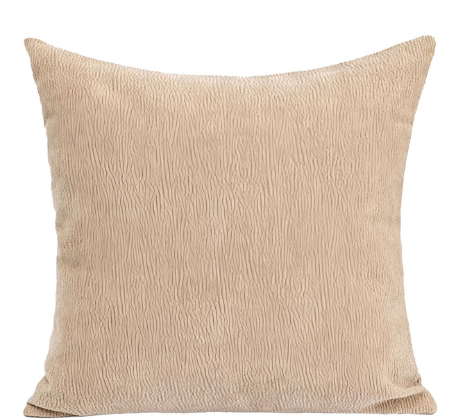 KUIBAO 快豹生活 時雅仿棉麻素色拼接抱枕套