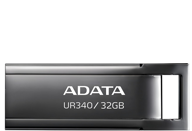 ADATA 威剛 UR340 32GB USB3.2 金屬隨身碟 高速傳輸 輕巧便攜 原廠五年保固, 1個