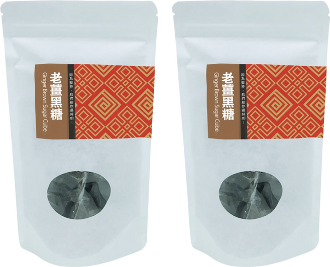 好日×好食 好飲系列 手工老薑黑糖, 38g, 8顆, 2袋