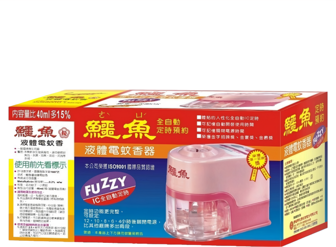 鱷魚 液體電蚊香器液 定時型, 46ml, 1組