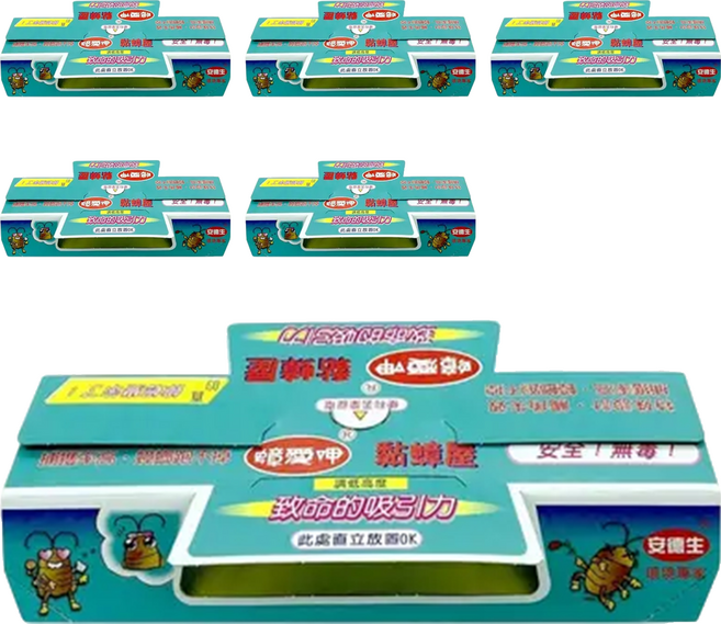蟑愛呷 黏蟑屋 10入, 6盒