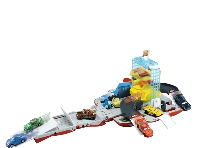 TOMICA CARS 閃電麥坤旋轉變形車道組, 1組