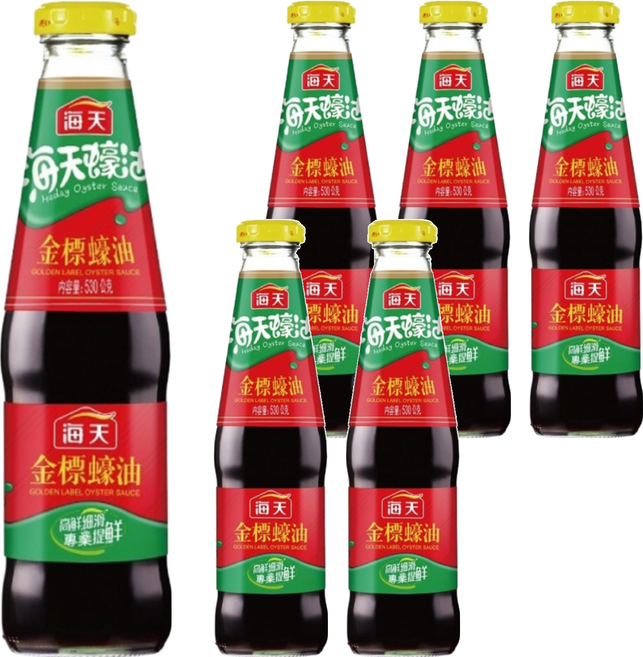 Haday 海天 金標 蠔油, 530g, 6瓶