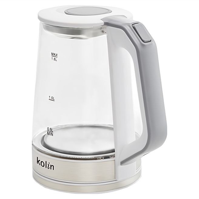 Kolin 歌林 極光玻璃快煮壺 1.8L, KPK-MN1853