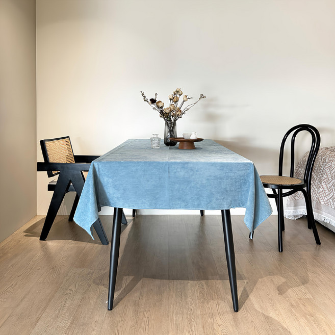 069.防水桌布, 湖水藍, 230 x 180cm, 1條