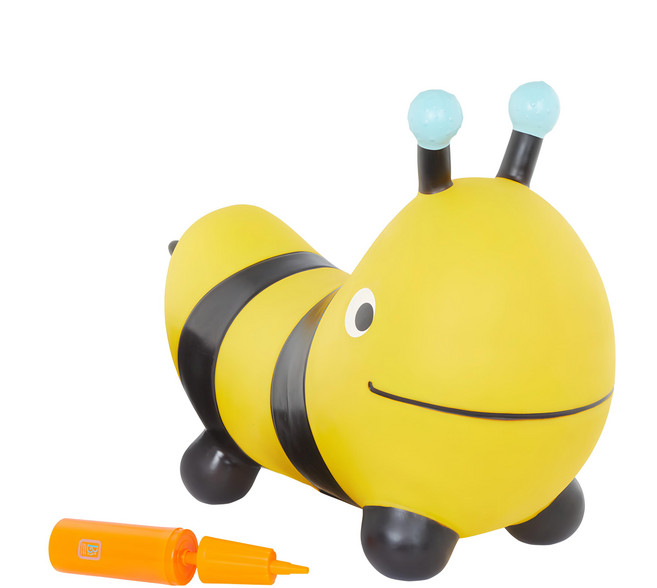 B.toys 蜜蜂跳跳 附打氣筒, 黃色, 1個