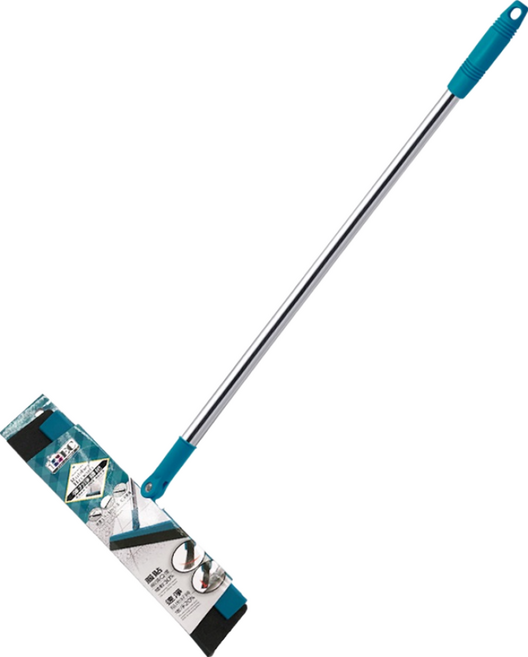EASY CLEANER 家簡塵除 彈力淨掃把, 1個, 湛藍清綠