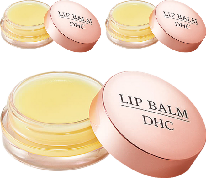DHC 超水潤純欖護唇霜 台灣公司貨, 7.5g, 3罐