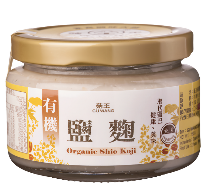菇王 有機鹽麴, 150g, 1罐