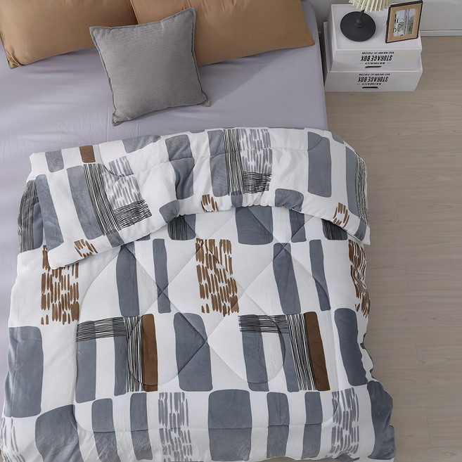 Ishur 伊舒爾 石墨烯法蘭絨暖暖被, 小品味