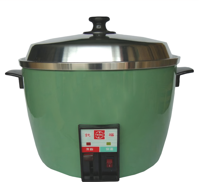 TEMC 託福 10人份 Stainless Steel 電鍋 600W 綠色