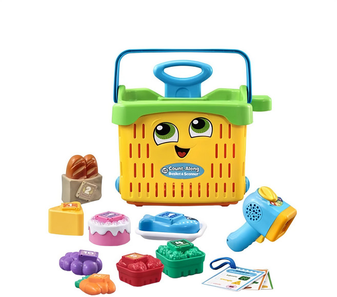 LeapFrog 跳跳蛙 收銀購物車玩具, 混合顏色, 1組