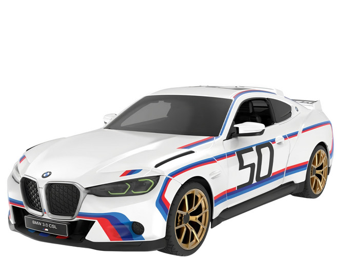 RASTAR 星輝 BMW 3.0 CSL 遙控車 1:14, 1個, 白色