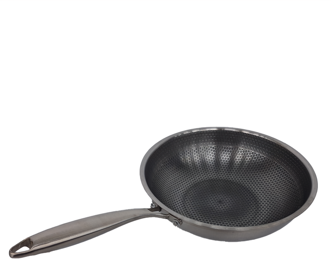 Argus 雅緻 單把蜂巢炒鍋, 32cm, 1個