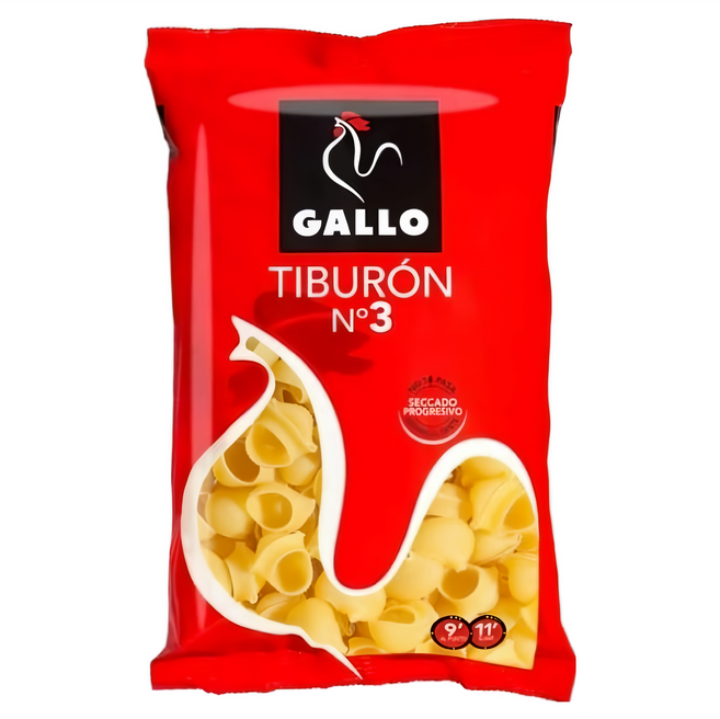 西班牙 GALLO 公雞牌 大田螺造型義大利麵, 250g, 1包