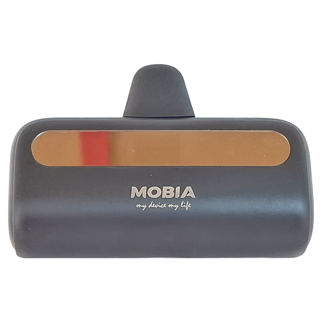 MOBIA 摩比亞 膠囊隨身充 5000mAh TypeC, MP-RC05, 黑色
