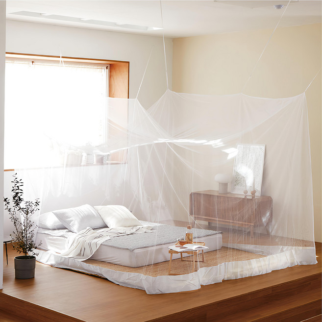 comet Home 方形蚊帳, 白色