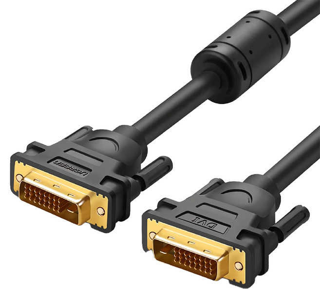 UGREEN 綠聯 DVI傳輸線 DVI-I/DVI-D通用, 1條, 1.5m