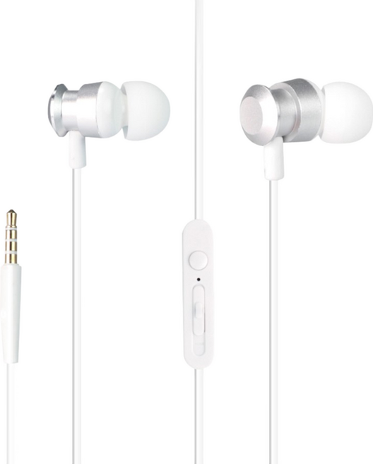 Kinyo 立體聲線控耳麥, IPEM-890, 白色