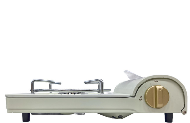 BRUnO 薄型卡式爐 1.3kg, 白色, 1個