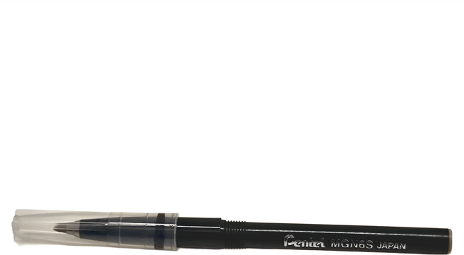 Pentel 飛龍文具 鋼珠筆芯 0.6 MGN6S-A 12支, 黑色