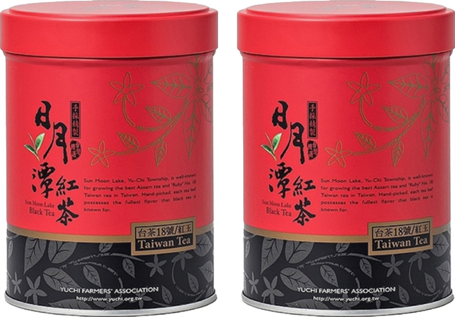 魚池鄉農會 精選茶葉 紅玉, 75g, 1罐, 2罐